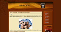 Desktop Screenshot of magiedescartes.com